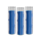 Blue Devotional Candles