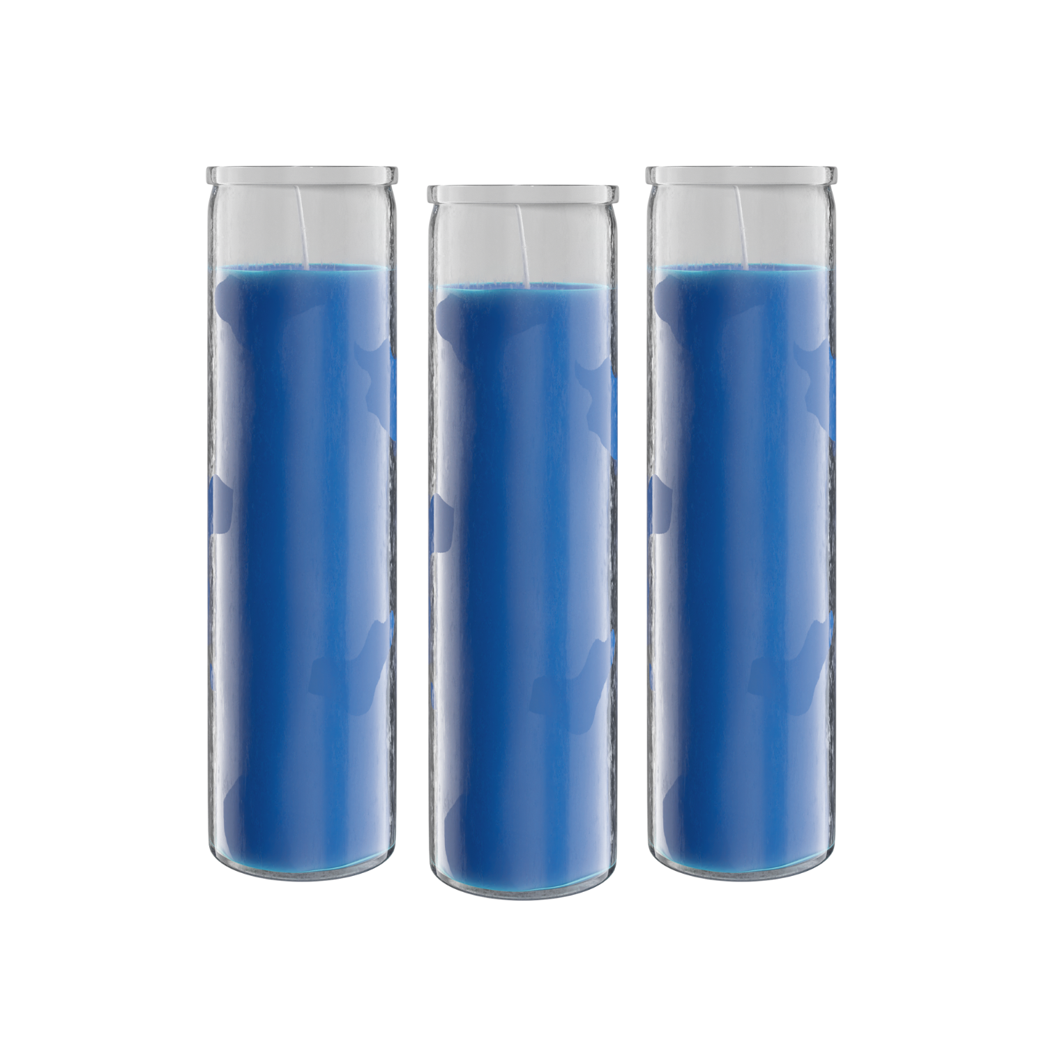 Blue Devotional Candles