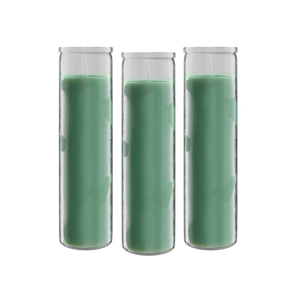 Green Devotional Candles