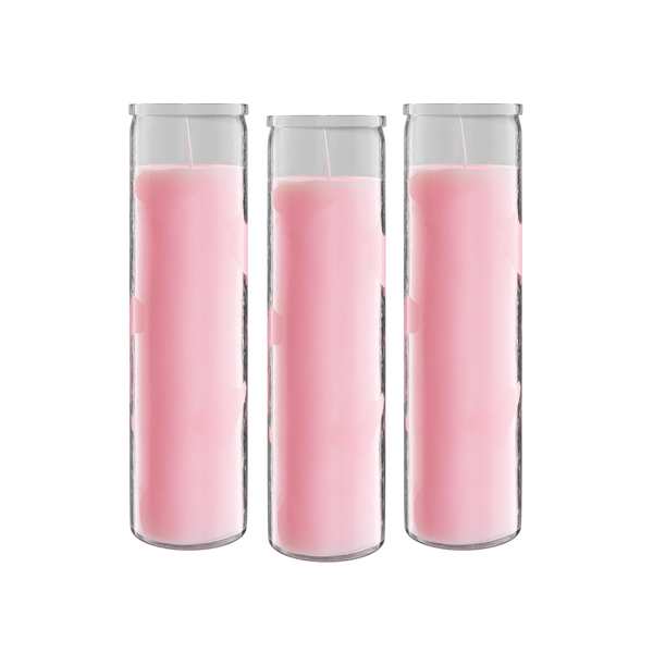 Pink Devotional Candles