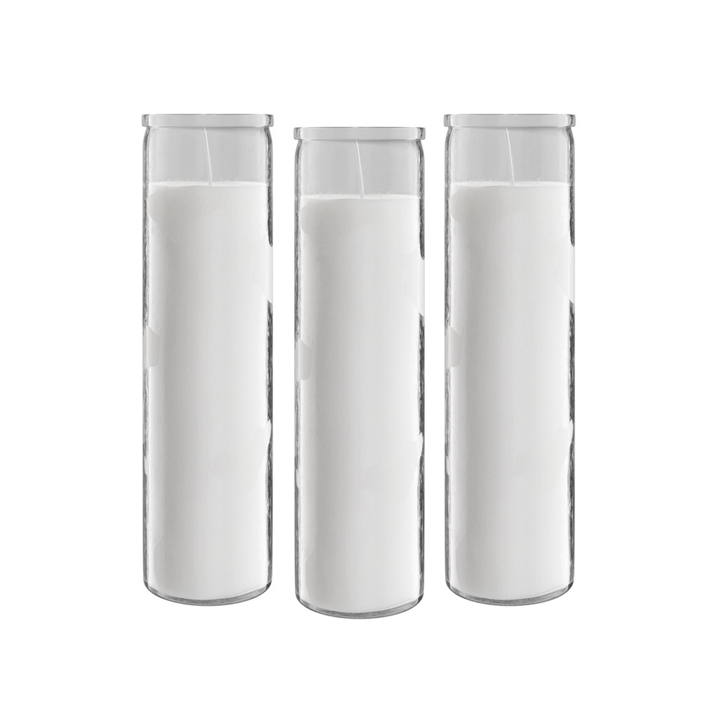 White Devotional Candles