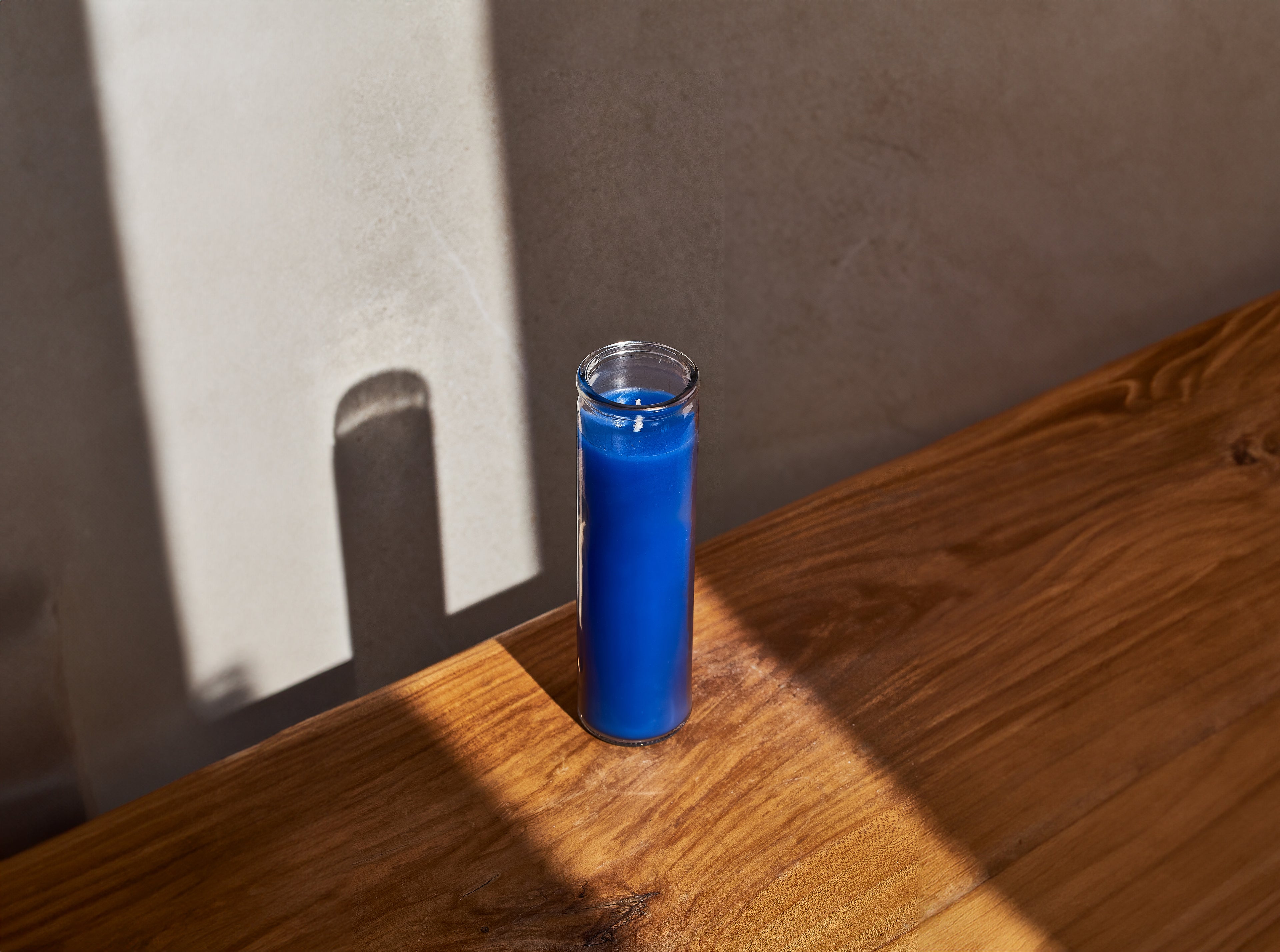 Blue Devotional Candles