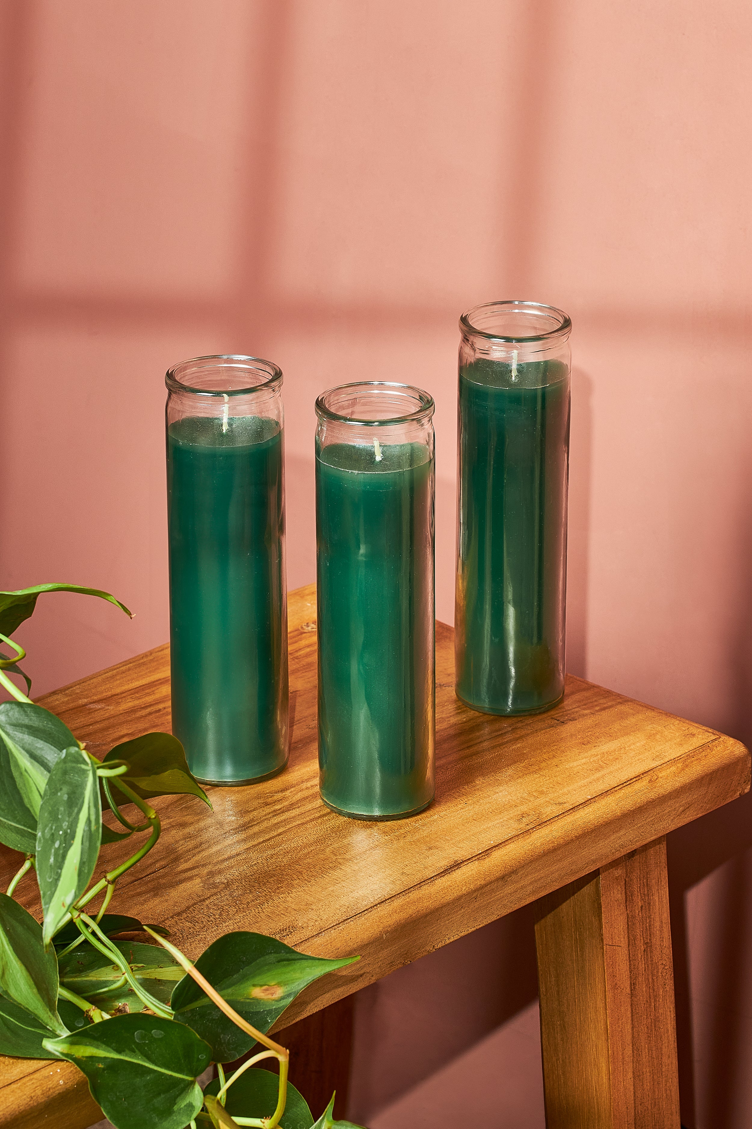 Green Devotional Candles