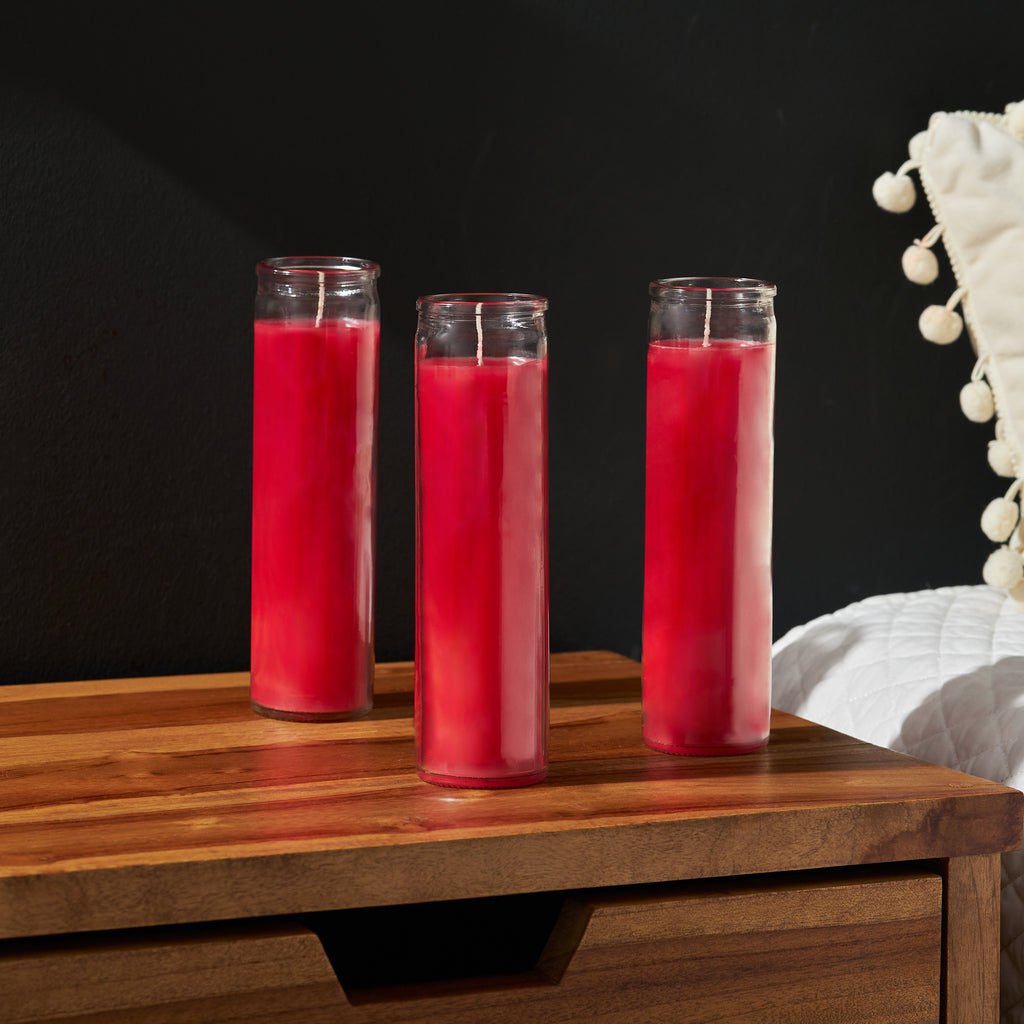 Red Devotional Candles