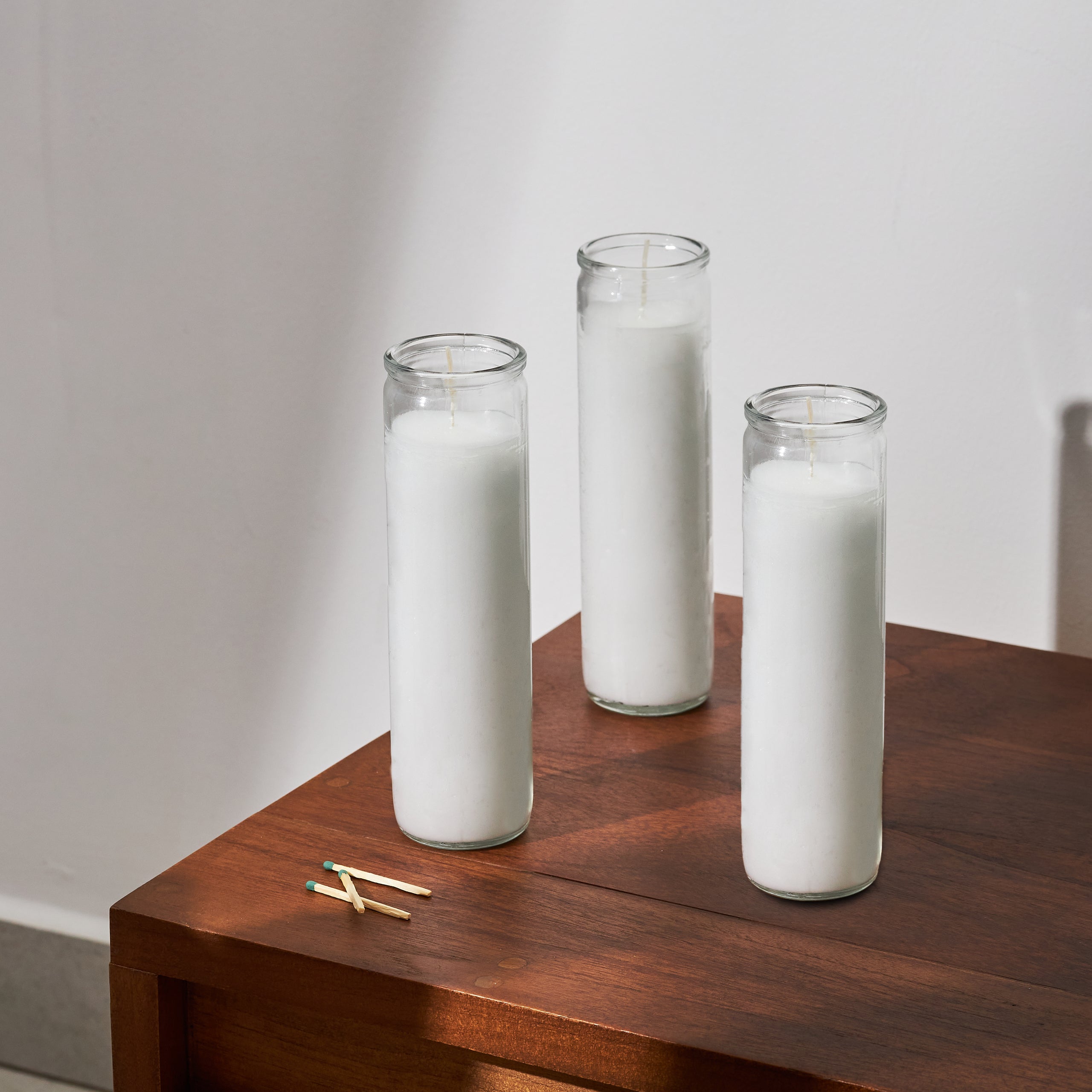 White Devotional Candles